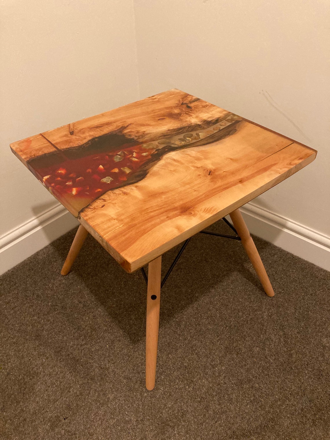 Lava River Epoxy Table Etsy