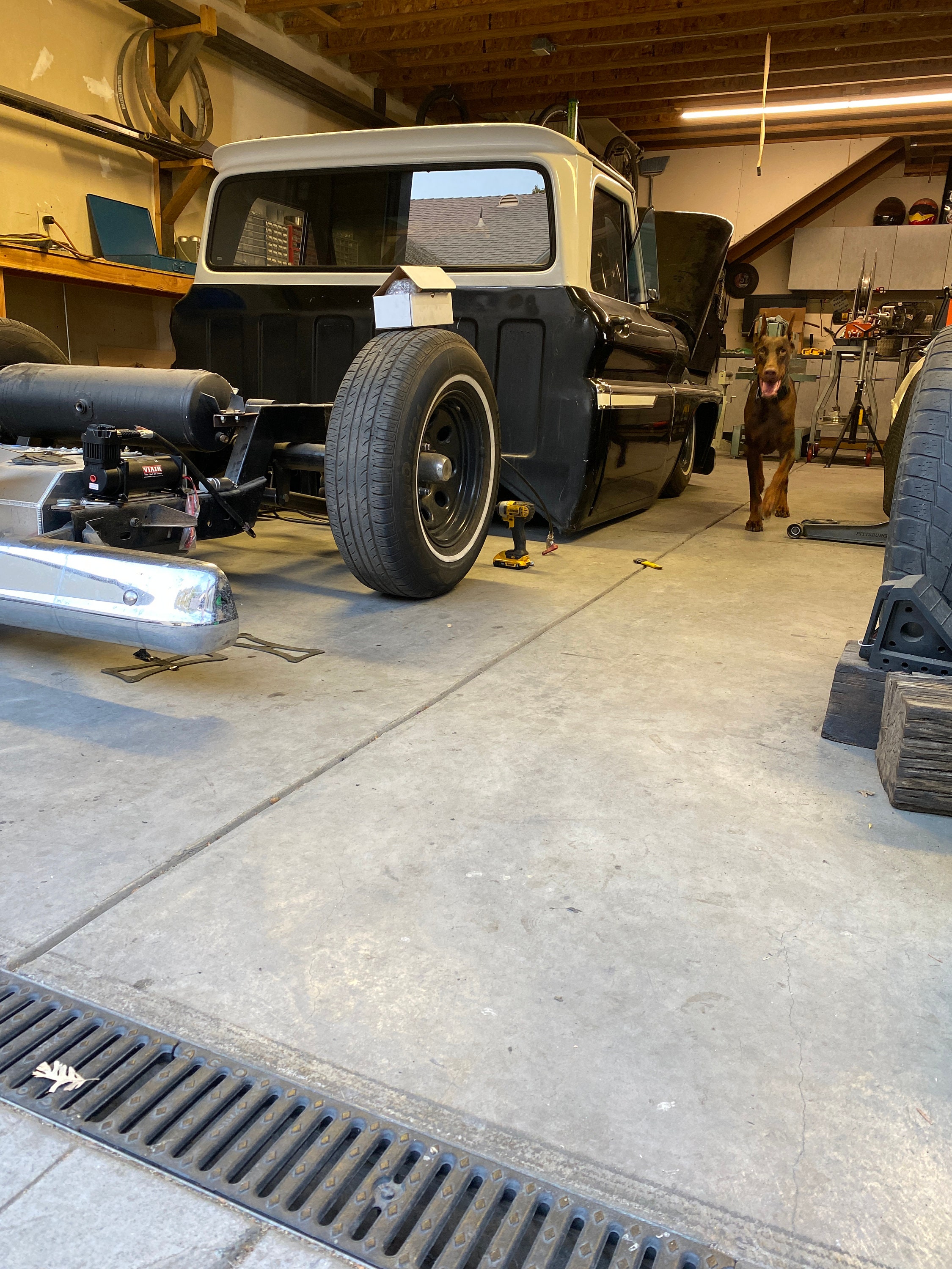 Bagged Lowered Truck Custom C monster step notch 2x4 3x3 Etsy