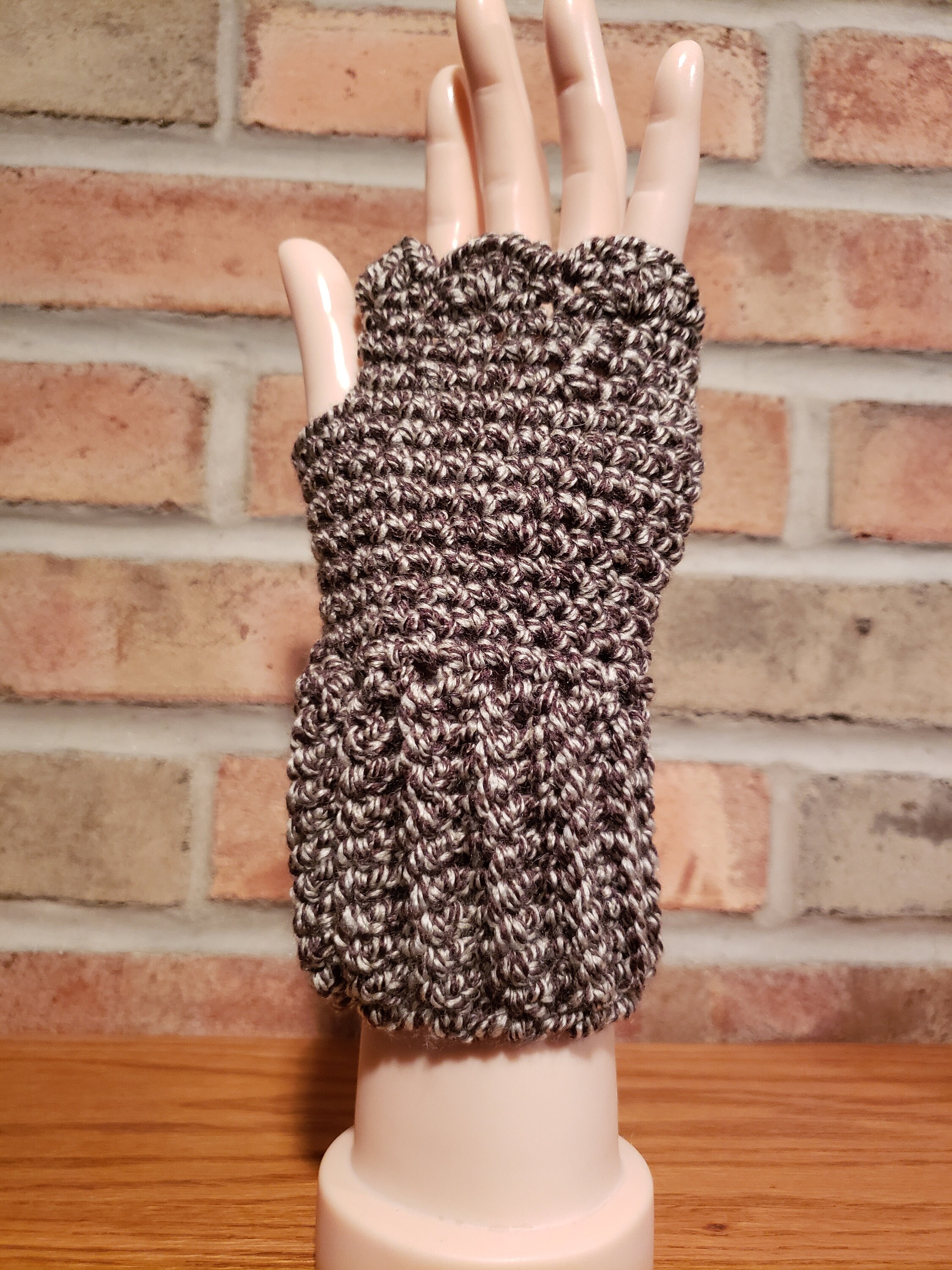 Handmade Crochet Fingerless Texting Gloves Etsy