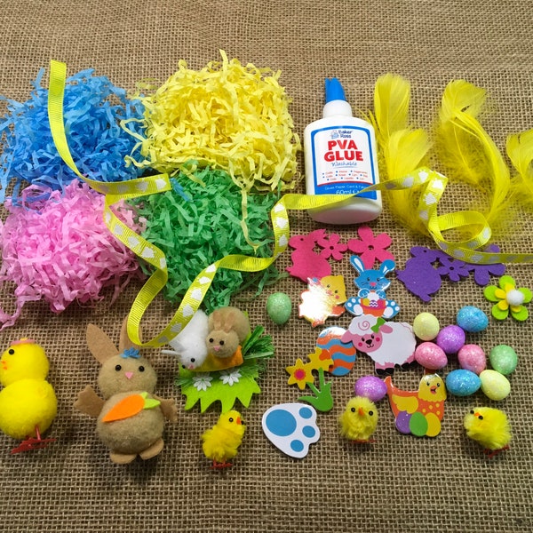 Easter bonnet attachments. Kids Easter bonnets and Easter crafts. Easter bonnet making. Easter bonnet accessories.