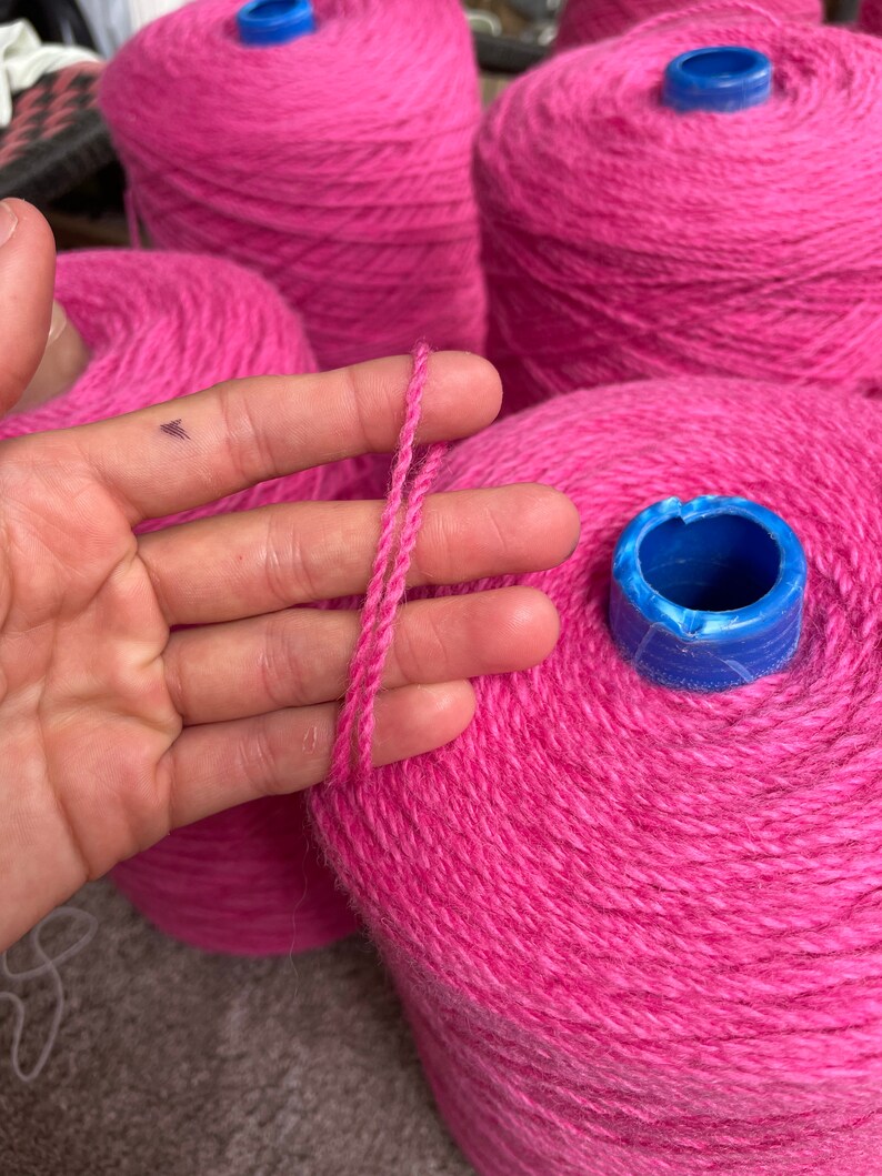 Tufting yarn 70/30 wool/nylon medium weight. Etsy
