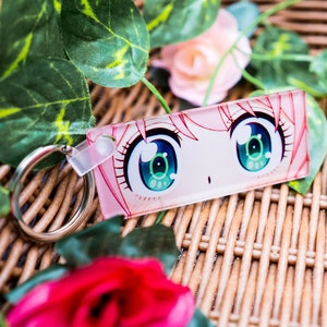 Anya Eyes Acrylic Keychain
