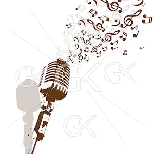Mikrofon-Svg, Podcast-Svg, Radio-Svg, Mikrofon-Clipart, Mikrofon-Dateien für Cricut, Mikrofon-Schnitt-Dateien für Silhouette, Ai, Png, Eps