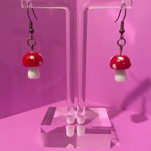 Mushroom Earrings