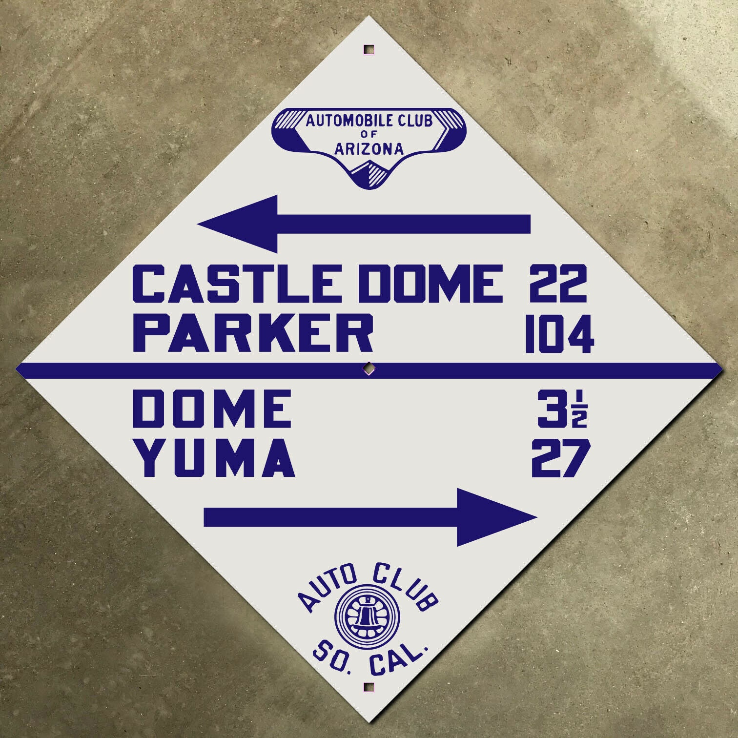 Arizona Castle Dome Yuma