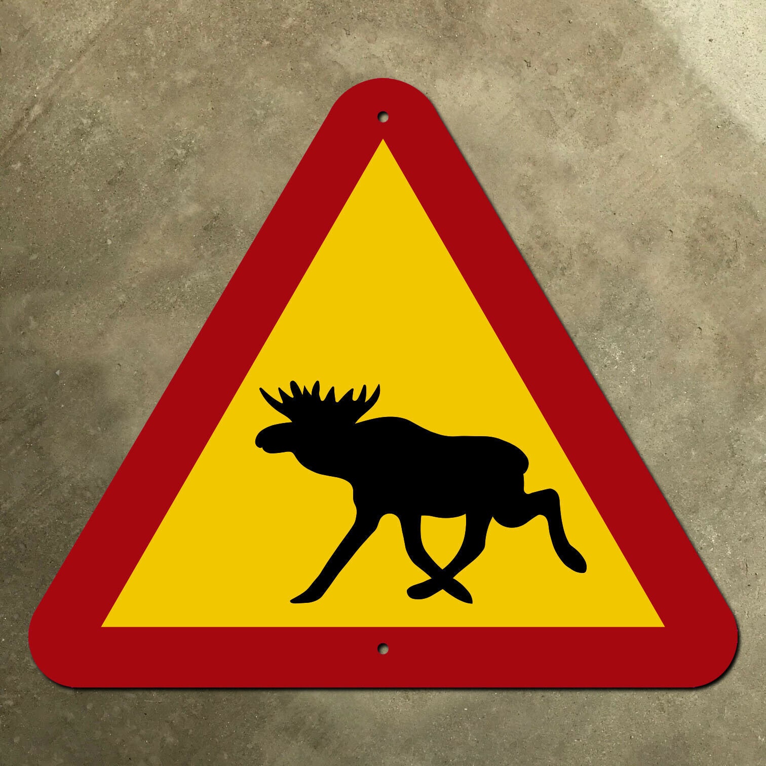 Hunting and Fishing Moose Sign - Old Wood Signs