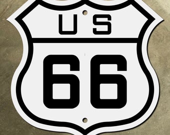 city route US 66 highway marker road sign shield 1926 business loop