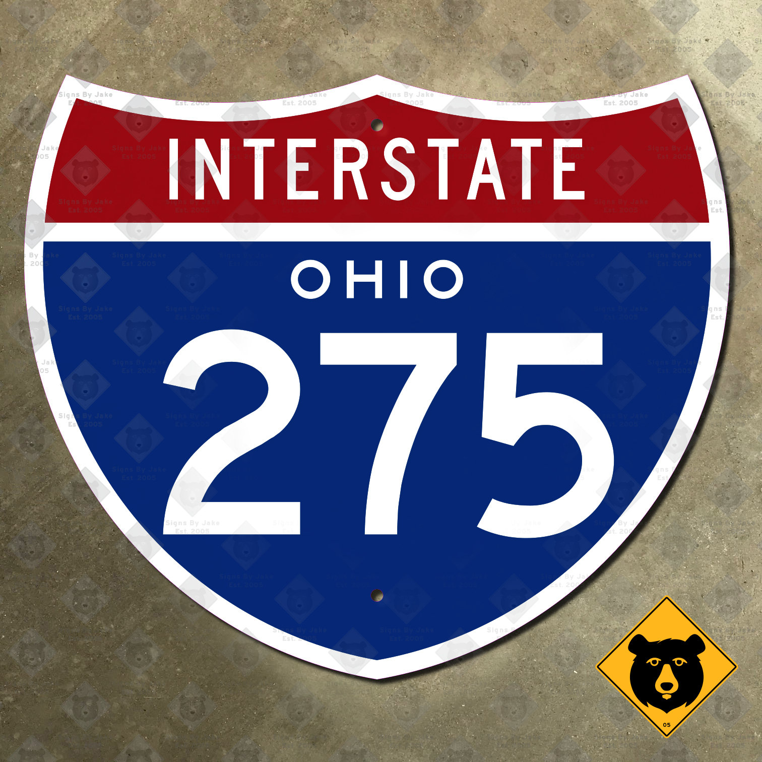 Ohio Interstate 275 Route Marker Highway Road Sign Cincinnati 