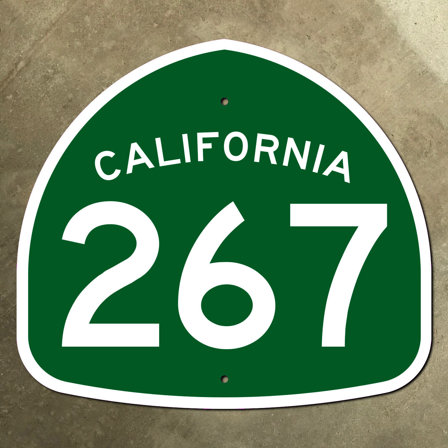 海外輸入 道路標識 California state route 267 Truckee Tahoe Sierras highway marker r 