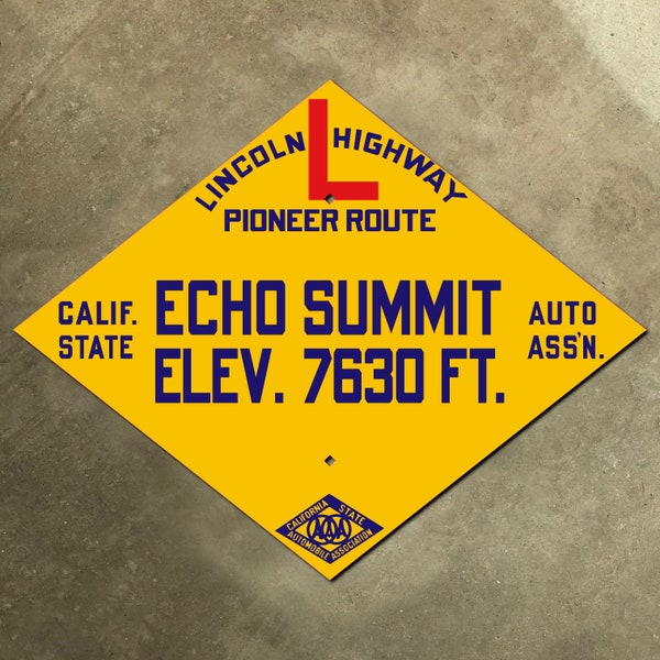 Highway 50 Sign Etsy