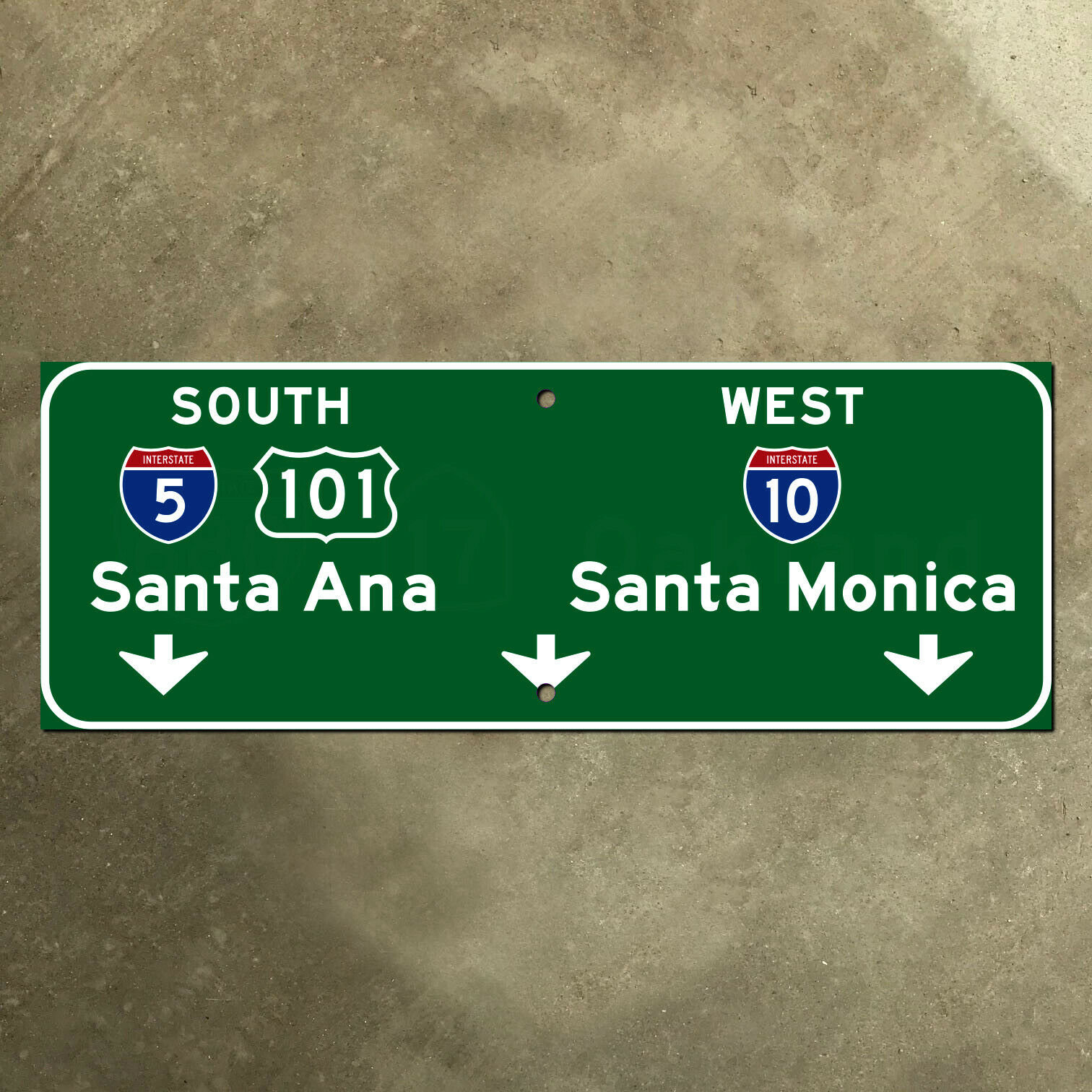 サンタアナ サンタモニカ カリフォルニア I-5 US 101 I-10 道路高速 