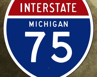 Detroit Highway Sign - Etsy