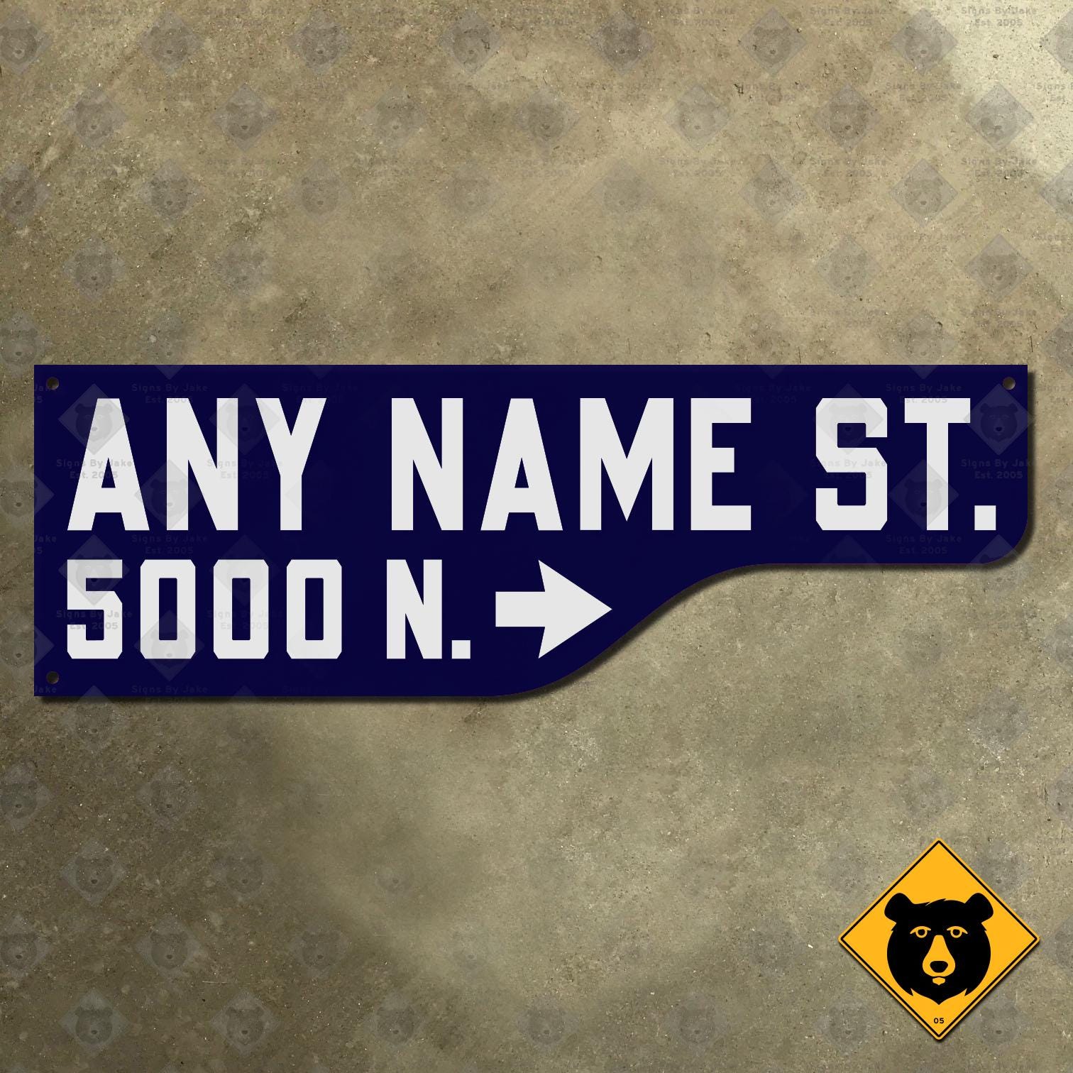 Vintage Los Angeles Ca Street Signs - Etsy