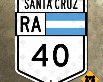 Argentina Ruta Nacional 40 national route road sign Cuarenta Abra de Acay
