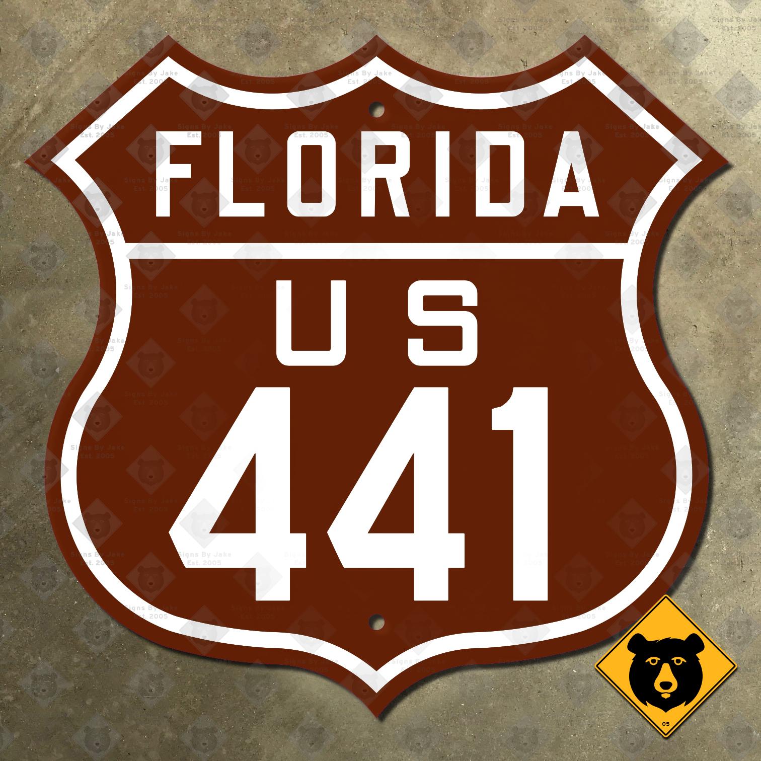 Aufnäher „One Way Orlando Florida“ – Bestickt & Zum Aufbügeln