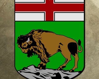 Herb prowincji Manitoba z 1905 r., herb tarczowy, Kanada