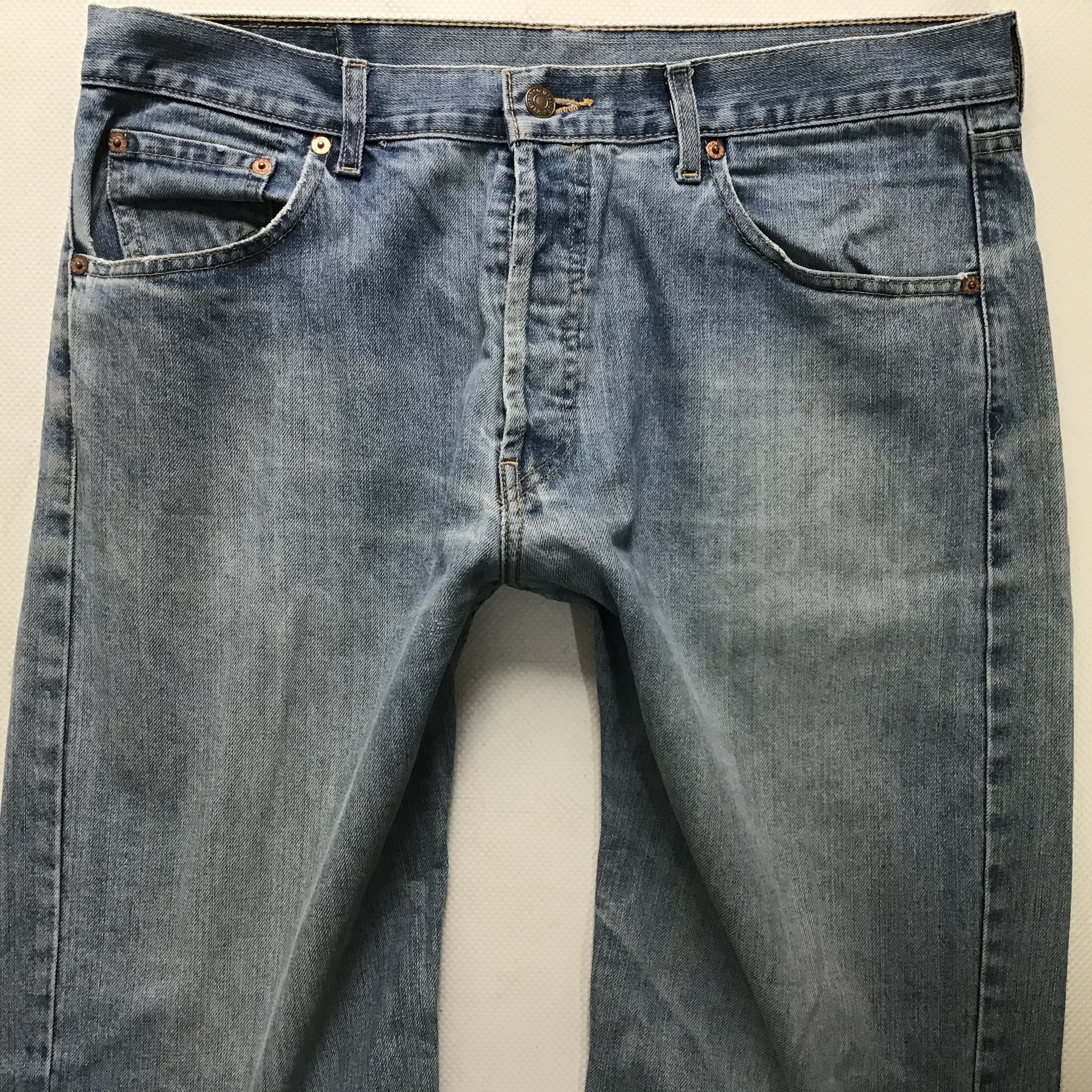 Mens Vintage Levis 552 Bootcut Blue Faded Jeans W36 L34 | Etsy UK