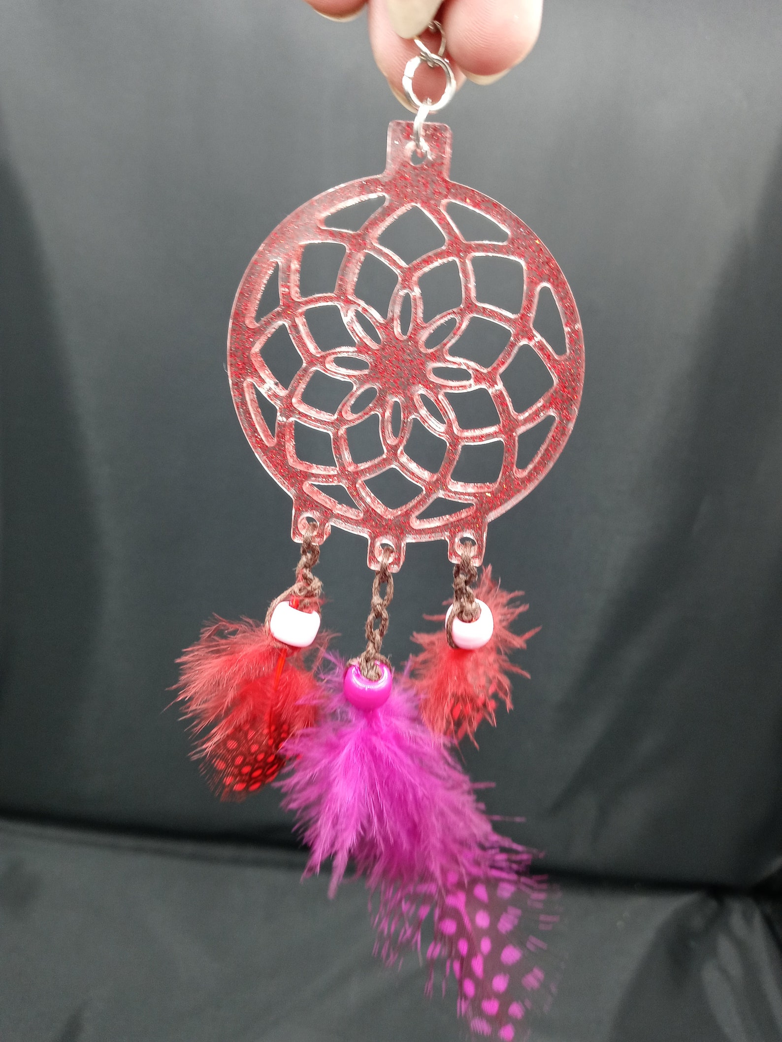 Dreamcatcher keychain Etsy
