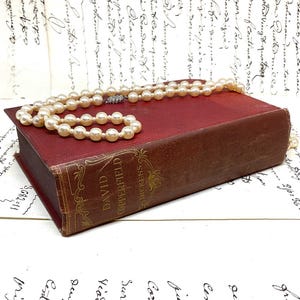 C.1940s David Copperfield By Charles Dickens | ODHAMS PRESS EDITION  | Antique Old Red Hardback | Collectible Hardback With Red Cover