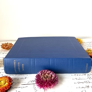 The Complete Works Of William Shakespeare | VINTAGE EDITION 1954 | Classic Hardback | Compendium of Shakespeare Plays, Sonnets and Poems