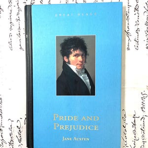 Pride And Prejudice By Jane Austen | 2003 Blue Vintage Hardback | Great Reads | Some Small Marks