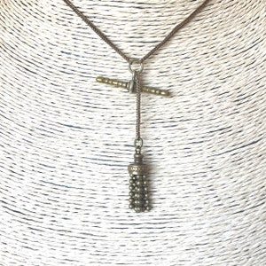 Victorian Albertina Pocket Watch Chain | Antique Gold Tone Guard Muff / Necklace | 36cm (Looped to 18cm) | GIFT BOX INCLUDED