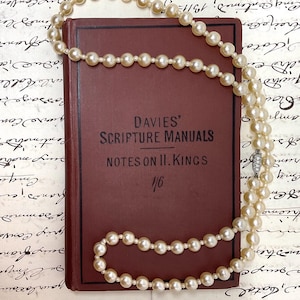1877 Davies&#39; Scripture Handbuch | Notizen zu 2 Könige | Philips | Viktorianischen C19th Antik