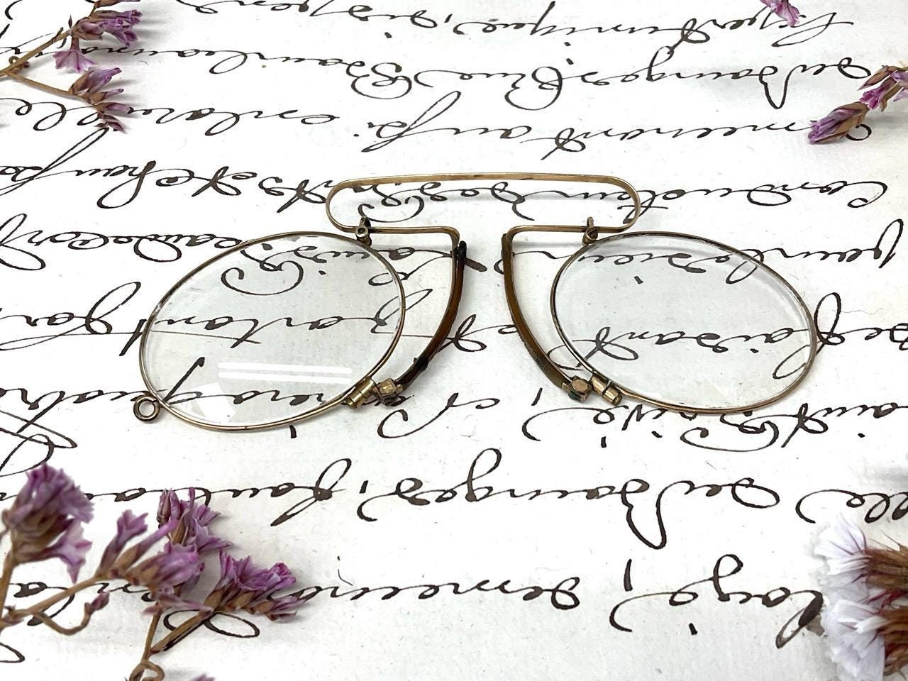 Antique pince nez - Etsy 日本