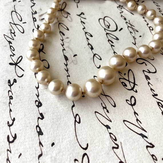 Antique Lotus Cultured Pearl Necklace | Circa 193… - image 7