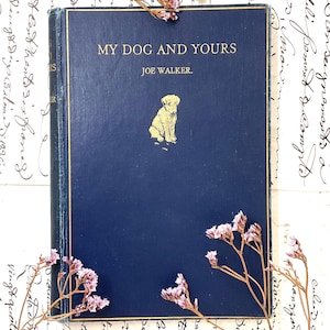 1929 My Dog And Yours | Joe Walker | Illustrated By G L Stampa | WARD & LOCK | 3rd Impression
