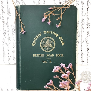1898 Cyclists Touring Club British Road Book | Victorian | Volume 2 | South Midlands, Wales, East Anglia