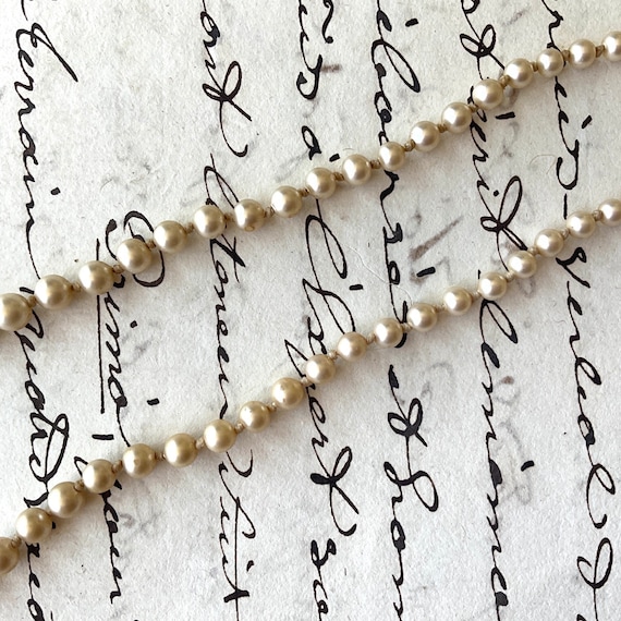 Antique Lotus Cultured Pearl Necklace | Circa 193… - image 4