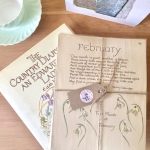 Pack of 10 Edith Holden Book Pages | The Country Diary Of An Edwardian Lady | Botanical Plants Flowers Floral | Ephemera Pack | Junk Journal