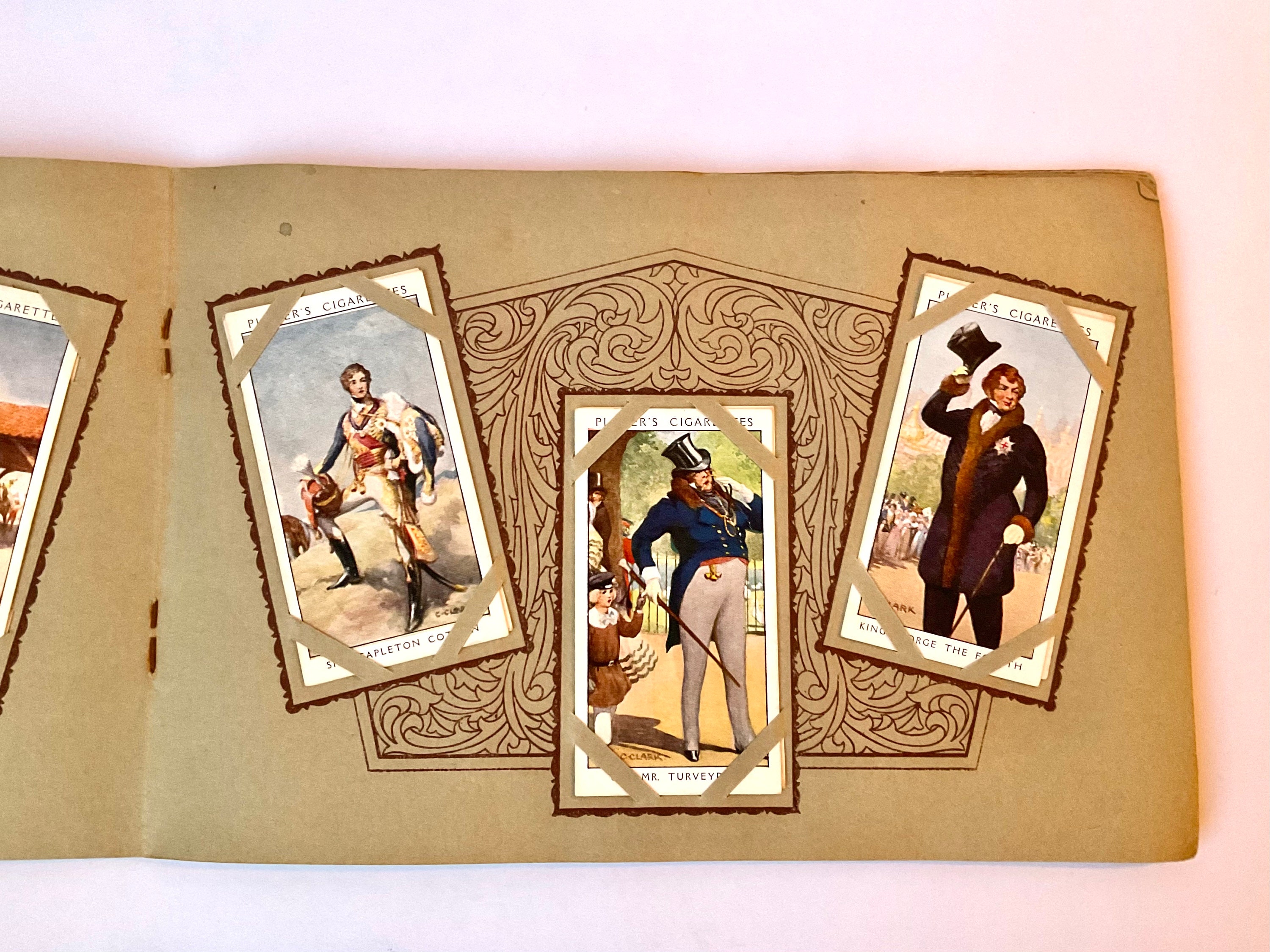 Vintage Cigarette Card Album Dandies Collection C. 1932 Etsy