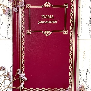 Emma By Jane Austen | 1991 | Tiger Books | Red Vintage Hardback | HarperCollins Publishers | Preowned Condition