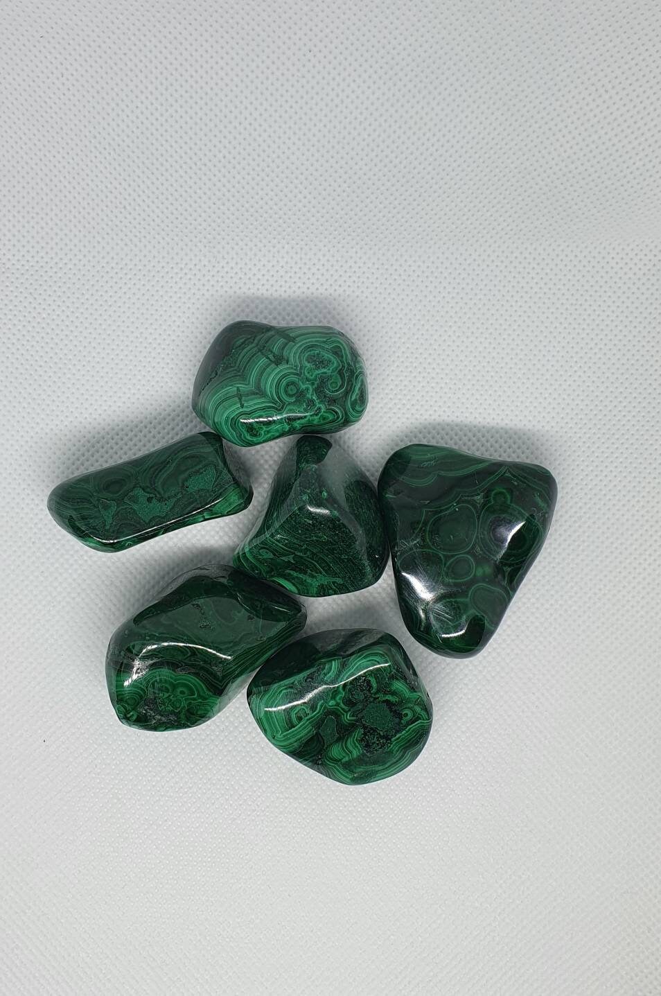 Malachite Grande Pierre Roulée