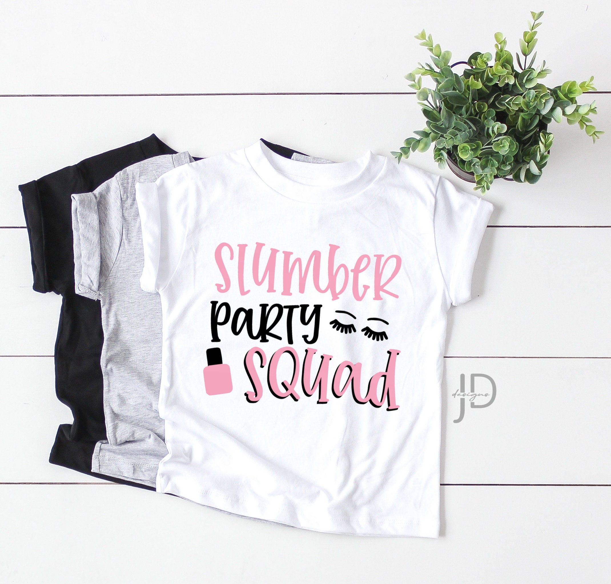 Slumber Party Squad Shirts Matching 