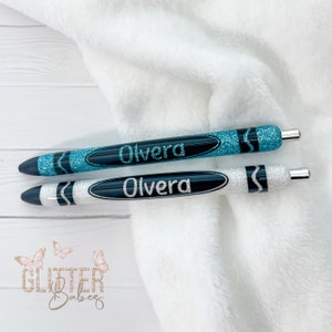 Glitter Pens | Personalized Glitter Pens | Inkjoy Gel Pen | Crayon Glitter Pens | Customized Pens | Refillable Custom Pens | Teacher Gift