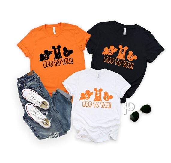Boo To You ミッキー ゴースト Tシャツ　ディズニーハロウィン2025 Boo To You ミッキー ゴースト Tシャツ ディズニーハロウィン