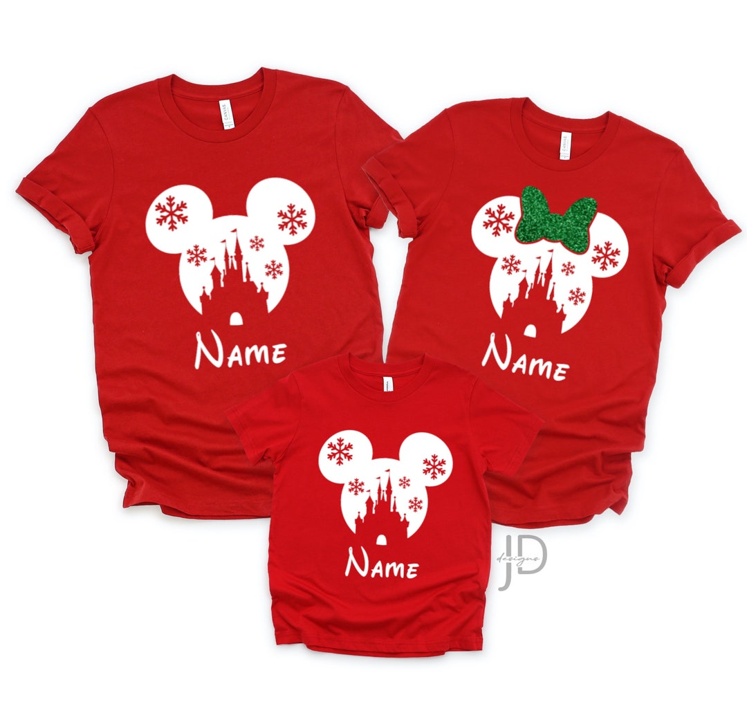 Disney Christmas Shirts Personalized 