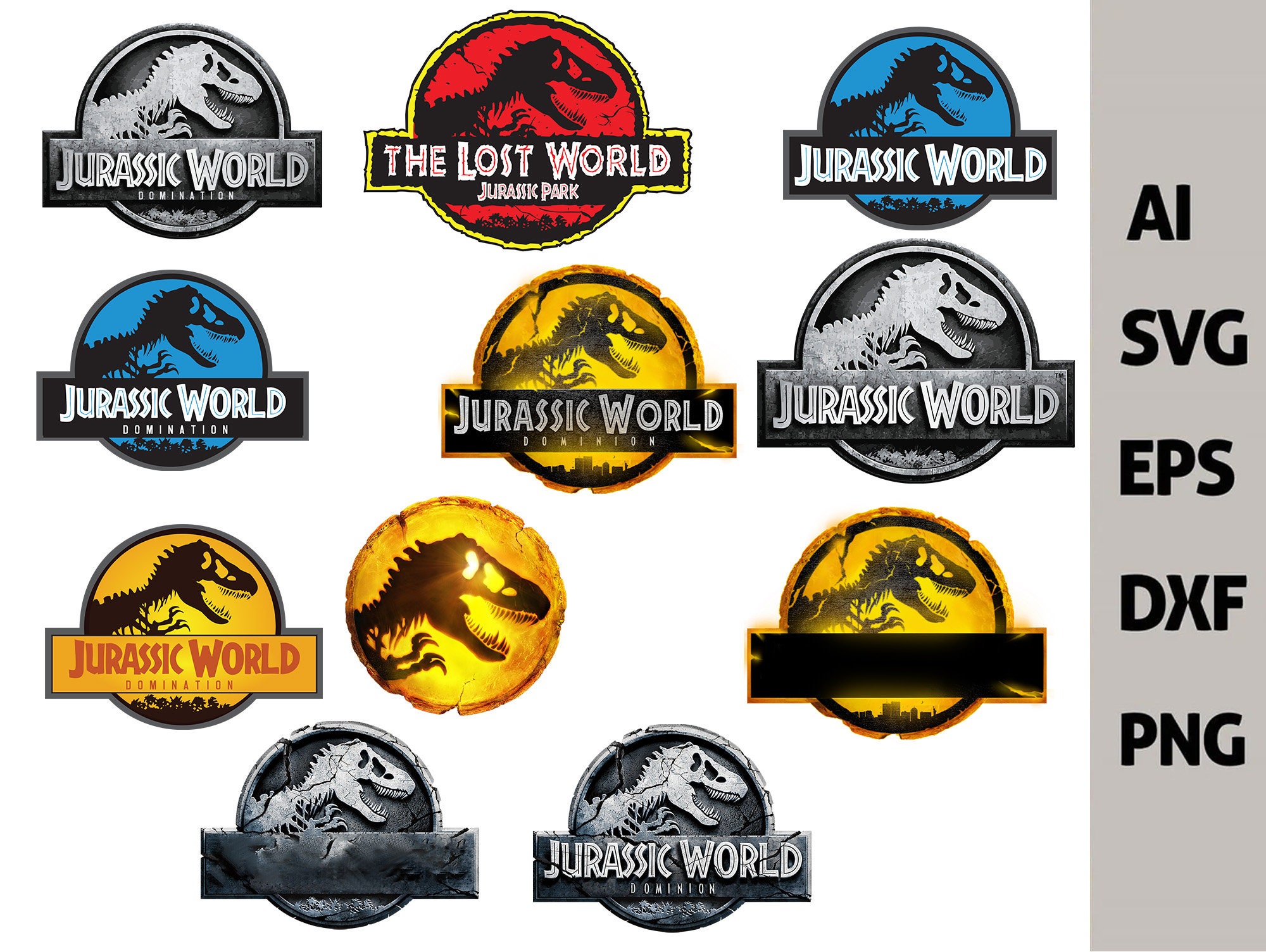 Jurassic Park Etsy - Logo