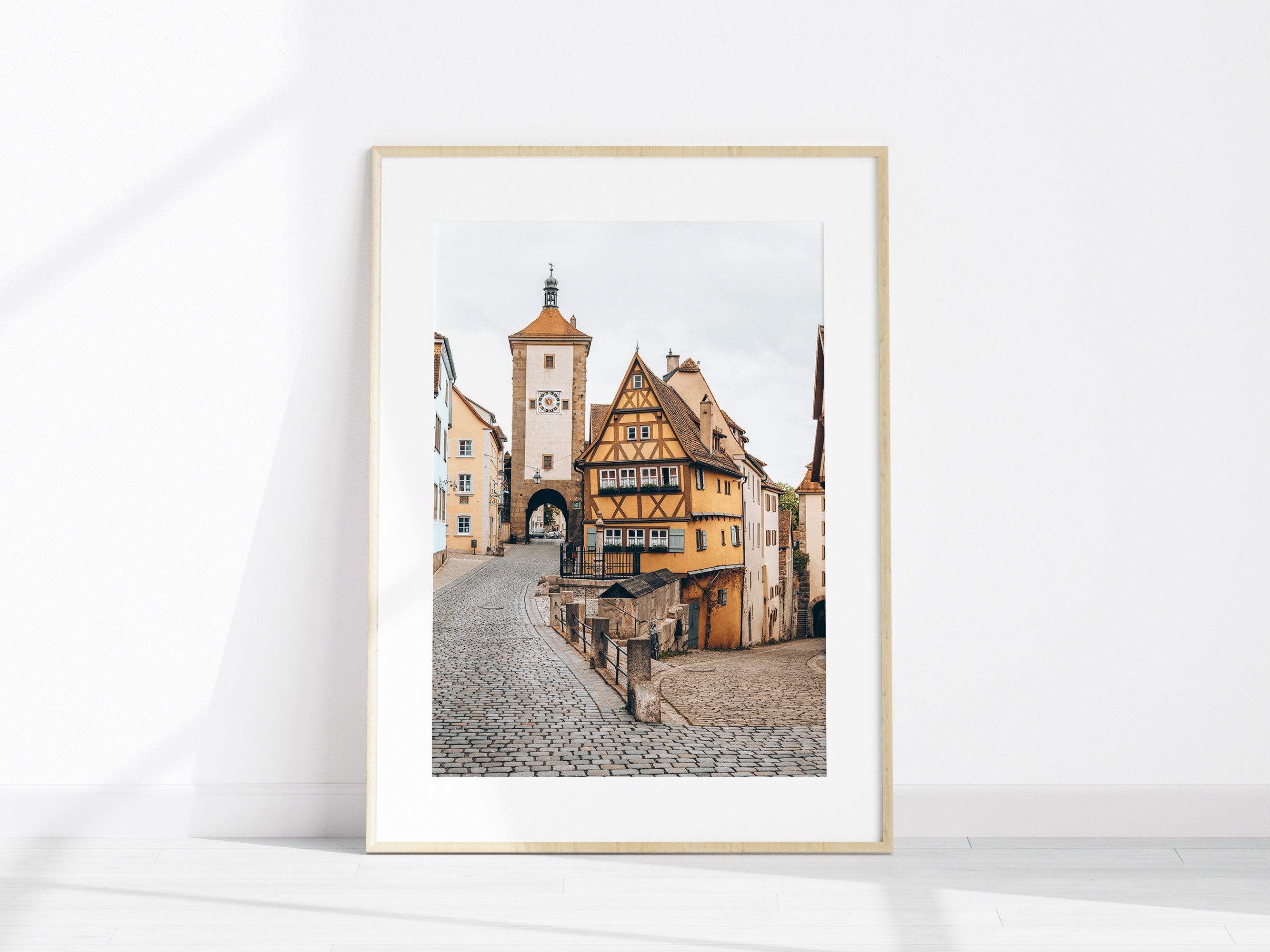 Printable Germany Set of 6 Photography, Nature Mountain Landscape