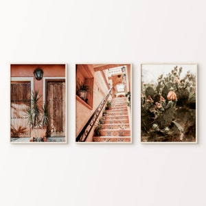 Druckbare Mexiko 3 Stück Wandkunst, Mexiko 3er Set Drucke, Kaktus Fotografie, Südwesten Dekor, Reise Poster Set, INSTANT DOWNLOAD