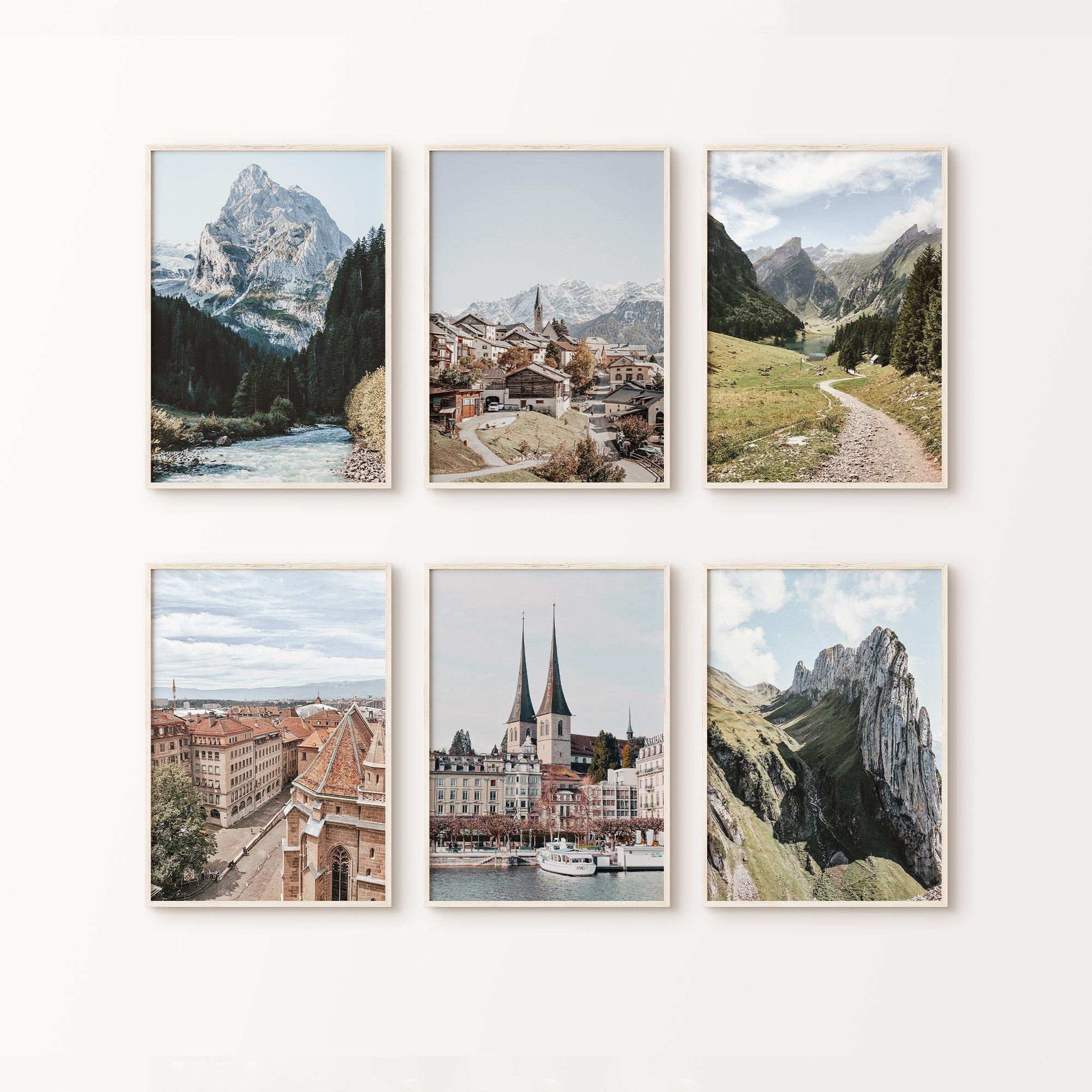 Swiss landscape photos - Etsy 日本