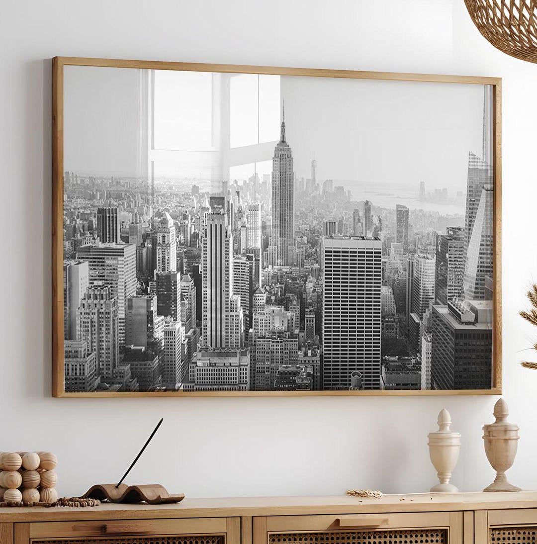 Skyline New York City Landscape Photography Print, Nyc Digital Print ...