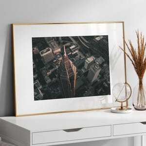 Atlanta Skyline Wall Art, City of Atlanta Landscape Print, Atlanta Skyline Photography Print, Printable Atlanta Poster, City Large Wall Art image 5