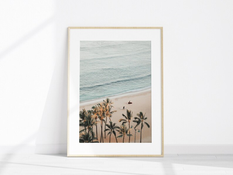 Printable Hawaii Set of 3 Prints, Coastal 3 Pieces Large Wall Art ...