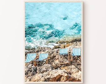 Mittelmeer-Wandkunst, Amalfiküste-Druck, bedruckbare Positano-Digitaldruck, Küsten Italien-Fotografie, italienischer Strand-Plakat