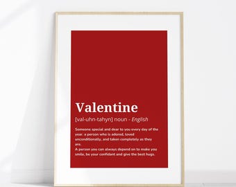 Valentine's Day Printable Wall Art, Romantic Art For Valentine, Valentine's Day Home Decor, Love Wall Art, Instant Download