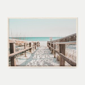 Printable Landscape Beach Photography, Ocean Print, Sand Dunes Large ...